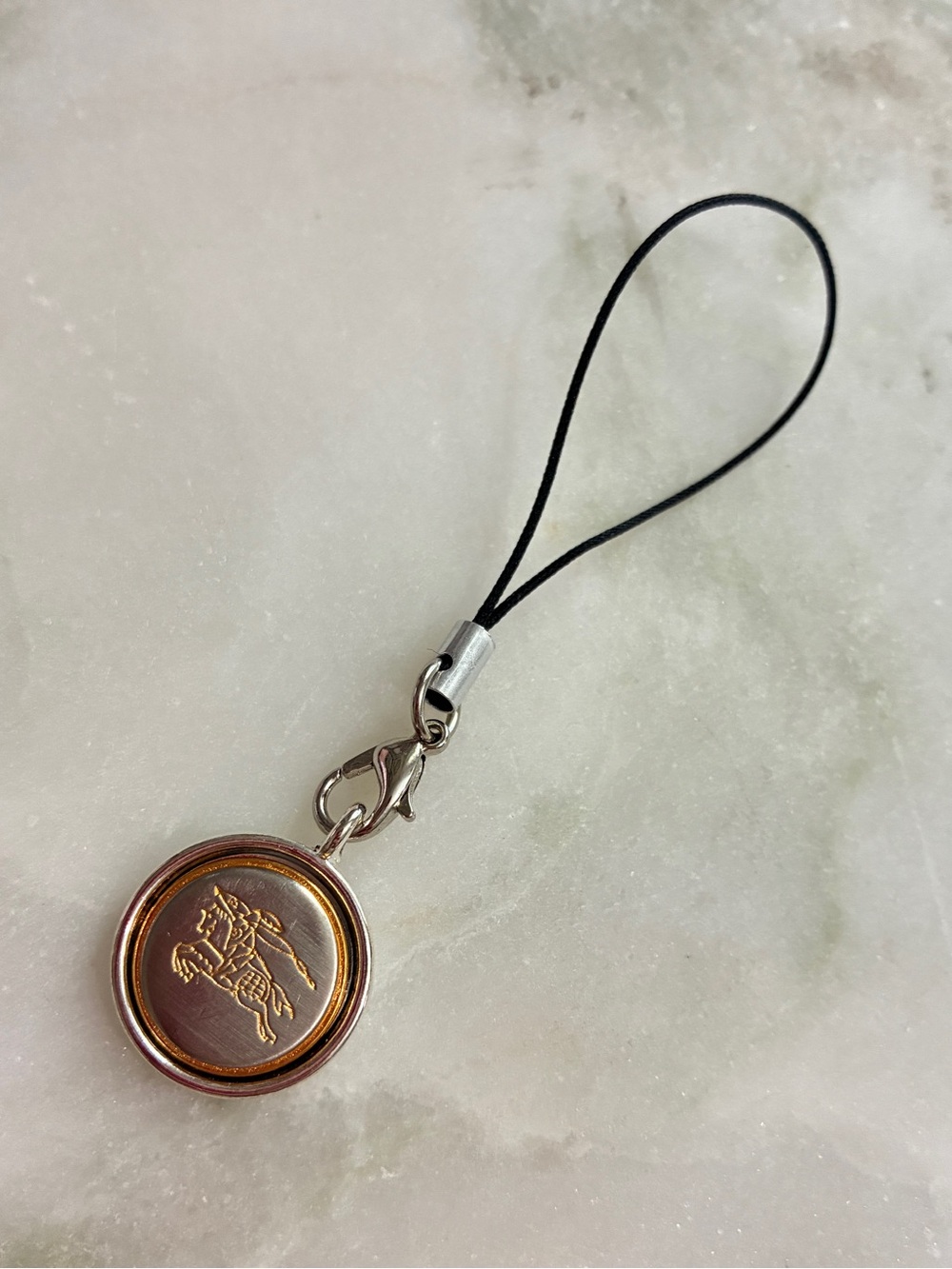 Burberry Button Charm Upcycled